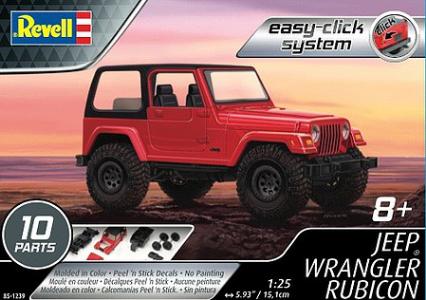 Revell Jeep Wrangler Rubicon 1/25