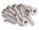 Team Raffee Co. 304 Stainless Steel M3x10mm Hex Socket Flat Head (10)