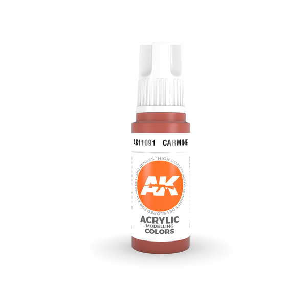 AK Interactive 3G Acrylic Carmine 17ml