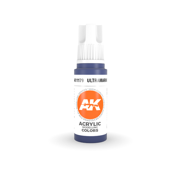 AK Interactive 3G Acrylic Ultramarine 17ml