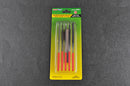 Master Tools Assorted Needle Files Set (Middle-Toothed, 5pcs) 3 x 140mm