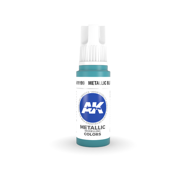AK Interactive 3G Acrylic Metallic Blue 17ml