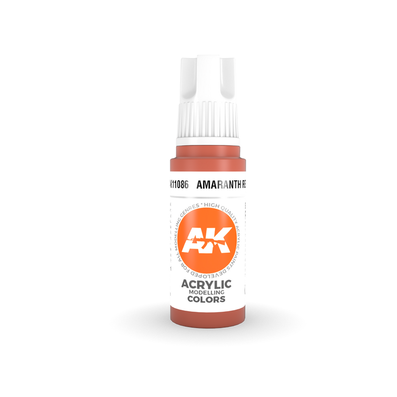 AK Interactive 3G Acrylic Amaranth Red 17ml