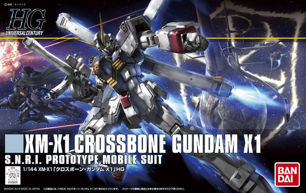 Bandai HGUC #187 1/144 Crossbone Gundam X1 "Crossbone Gundam"