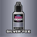 Turbo Dork Silver Fox Metallic Acrylic Paint 20ml Bottle