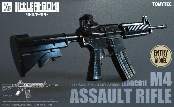 TomyTec Little Armory 1/12 LABC01 M4 Assault Rifle