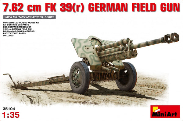 MiniArt 7.62 cm FK 39(r) German Field Gun (1/35)