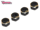 Team Raffee Co. Brass 6MM Wheel Hex Adapter for TRX4 (4) for Traxxas TRX-4