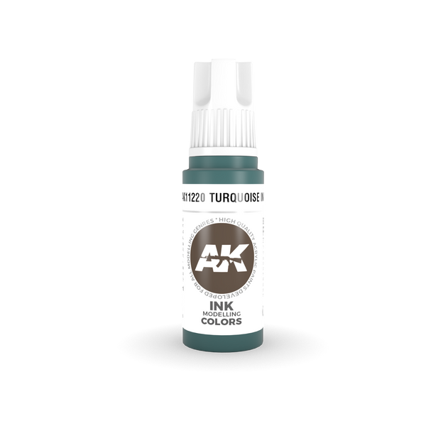 AK Interactive 3G Acrylic Turquoise INK 17ml