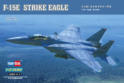 Hobby Boss 1/72 F-15E Strike Eagle Strike fighter