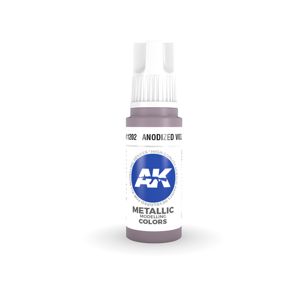 AK Interactive 3G Acrylic Anodized Violet 17ml