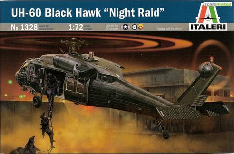 Italeri 1/72 Uh-60/Mh-60 Black Hawk "Night Raid"