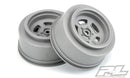 Pro-Line Slot Mag Drag Spec 2.2"/3.0" Stone Gray Rear Wheels