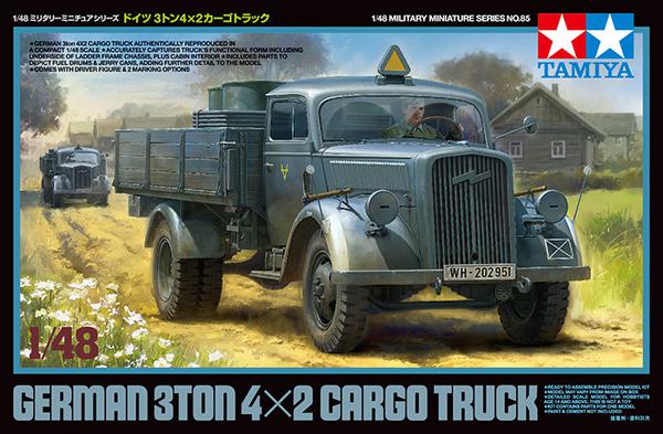 1/48 German 3T 4X2 Cargo Truck