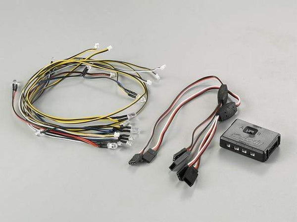 Killerbody LED Light System w/ Control Box 16 LEDs (3MM: 12 Leds; 5MM: 4 Leds) For KB 1/10 Lexus RC F & Wide Body Full Kit