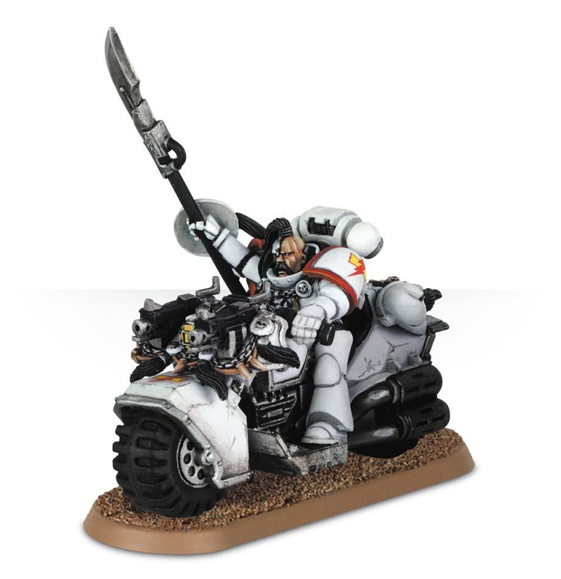 White Scars Commander Khan on Bike