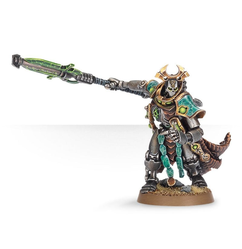Necrons: Necron Overlord with Warscythe