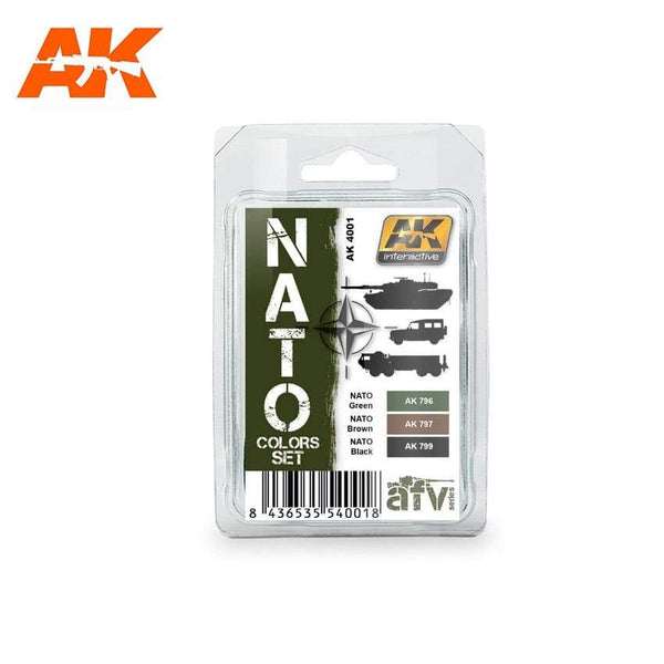 AK Interactive NATO Colors Set