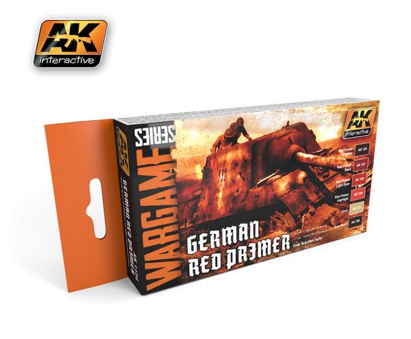 AK Interactive German Red Primer Colors Set