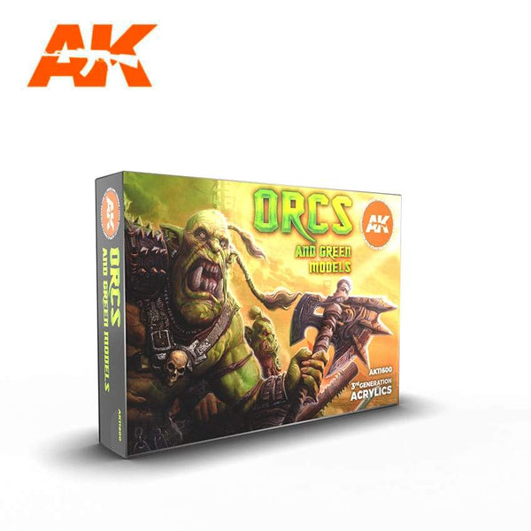 AK Interactive 3G Orcs And Green Creatures