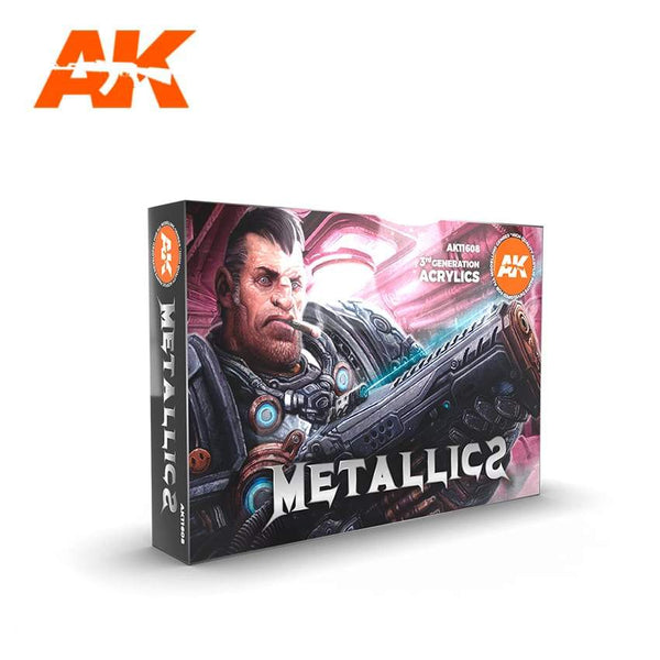 AK Interactive 3G Metallics Set