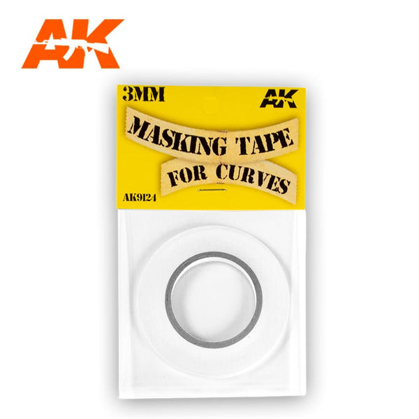 AK Interactive Masking Tape for Curves 3mm