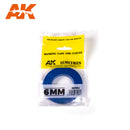 AK Interactive Blue Masking Tape for Curves - 6mm