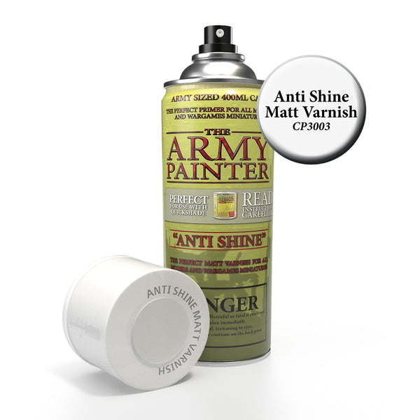 Army Painter Base Primer - Anti-Shine, Matt Varnish