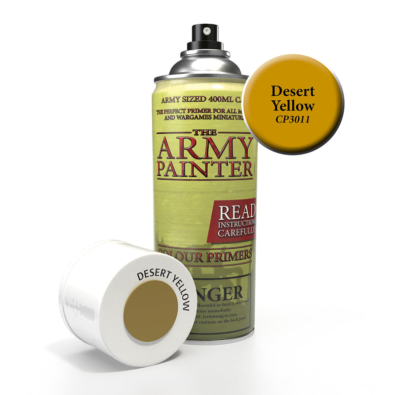 Army Painter Colour Primer - Desert Yellow