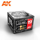 AK Interactive Real Colors U.S.Army Modern Vehicles Set