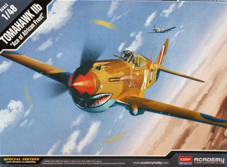 Academy 1/48 1/48 TOMAHAWK IIB "ACE OF AFRICAN FRONT" :LE