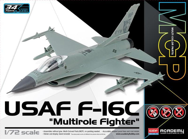 Academy 1/72 USAF F-16C "Multirole Fighter" MCP