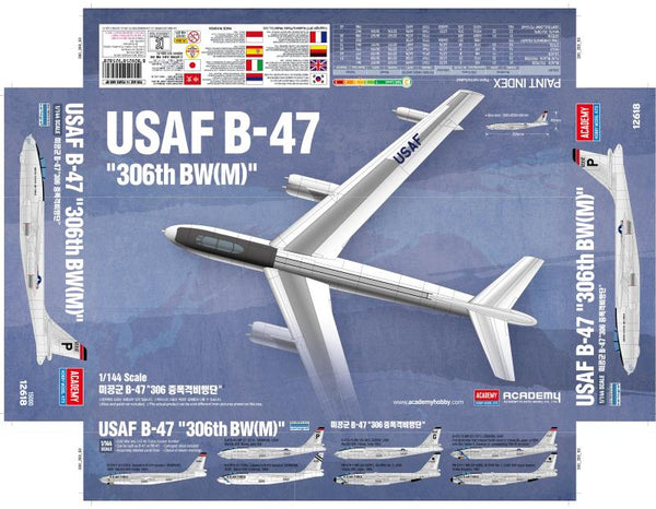 Academy 1/144 USAF B-47