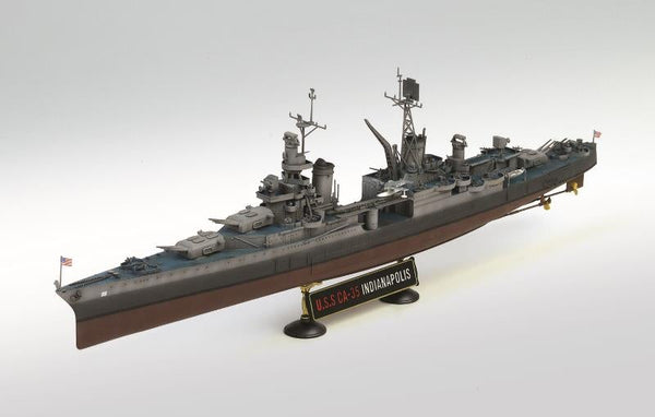 1/350 USS Indianapolis Premium Edition Review/Preview - YouTube