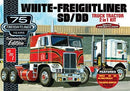 AMT White Freightliner SC/DD Cabover 1/25 Model Commemorative Edition AMT1046/06