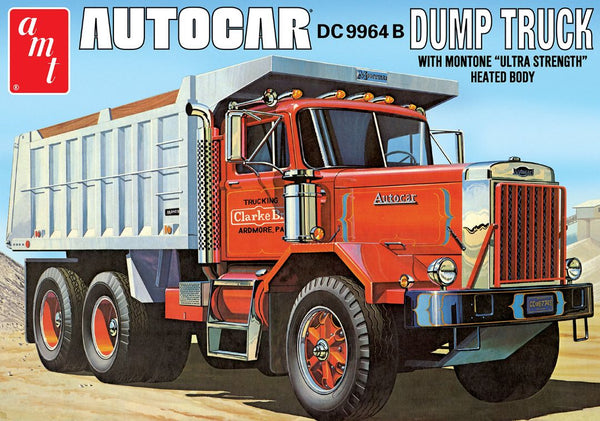 AMT Autocar Dump Truck 1/25 Model Kit (Level 3)
