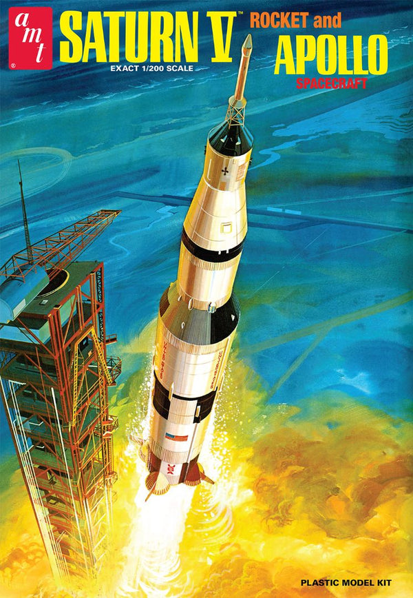 AMT Saturn V Rocket 1/200 Model Kit (Level 2)