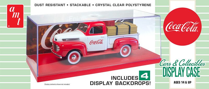 AMT 1/25 Cars & Collectibles Display Case (Coca-Cola)