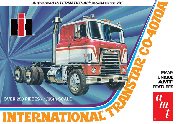 AMT International Transtar CO-4070A Semi Tractor 1/25 Model Kit (Level 3)