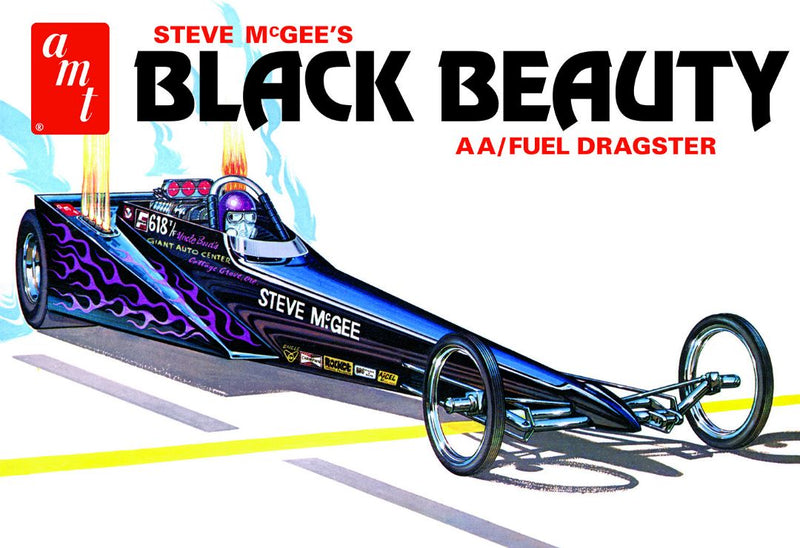 AMT Steve McGee Black Beauty Wedge Dragster 1/25 Model Kit (Level 2)