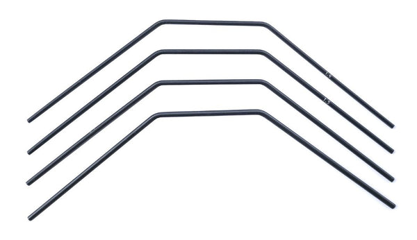 Team Associated RC10B74.1 Anti-roll Bar Set, 1.4-1.7mm