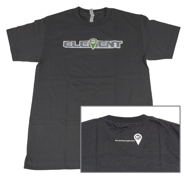 Element RC Logo T-Shirt, gray, L SP200L