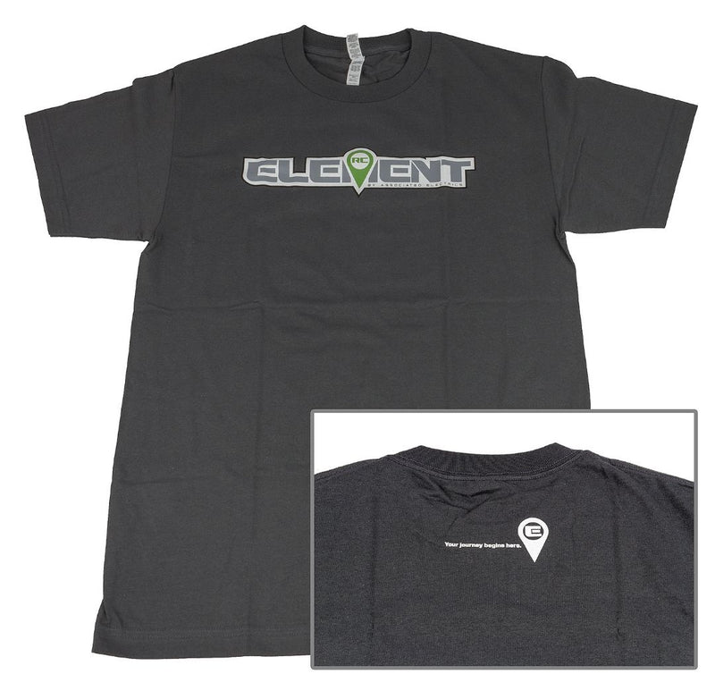 Element RC Logo T-Shirt, gray, XL