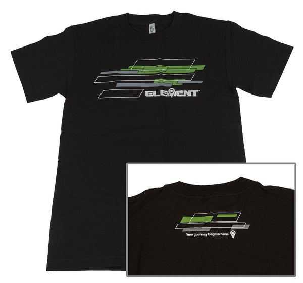Element RC Rhombus T-Shirt, black, XL