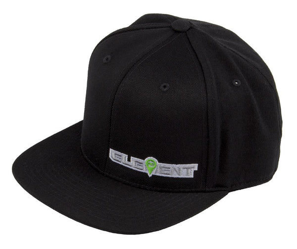 Element RC Hat, flat bill, black