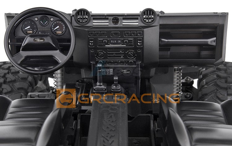 GRC Traxxas TRX-4 Cockpit Interior Kit for TRX-4 Defender Black