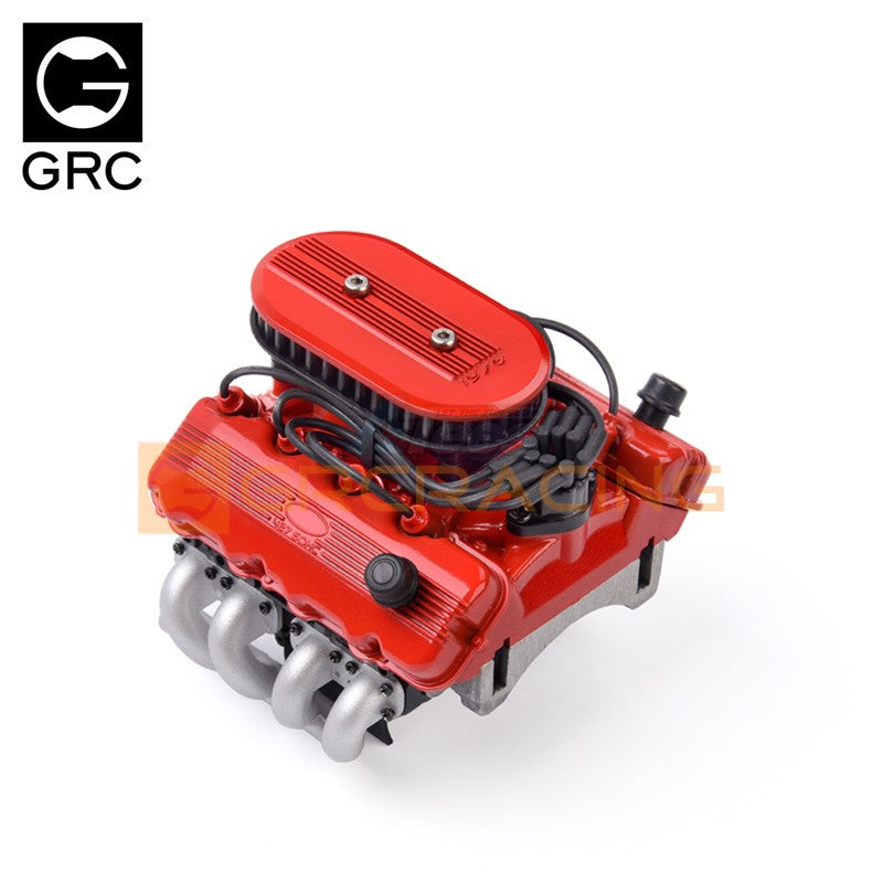 GRC F76 SOHC V8 Scale Engine Kit Red