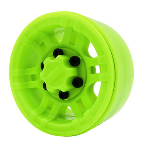 Wheels 1.9" Beadlock, Plastic, Green (4)