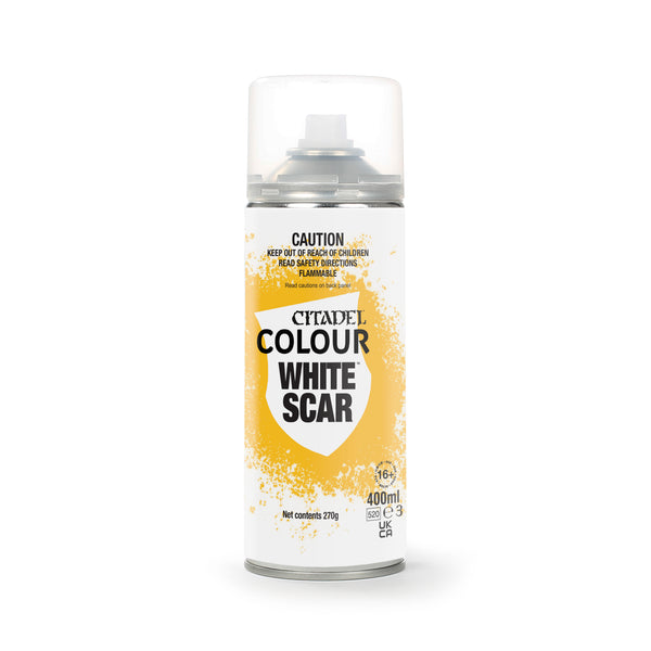 White Scar Paint Spray