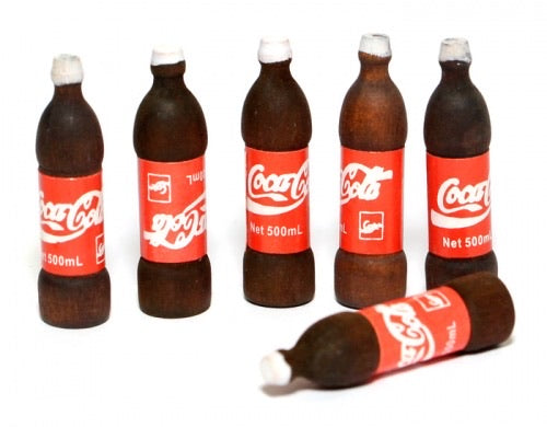 Scale Coke bottles